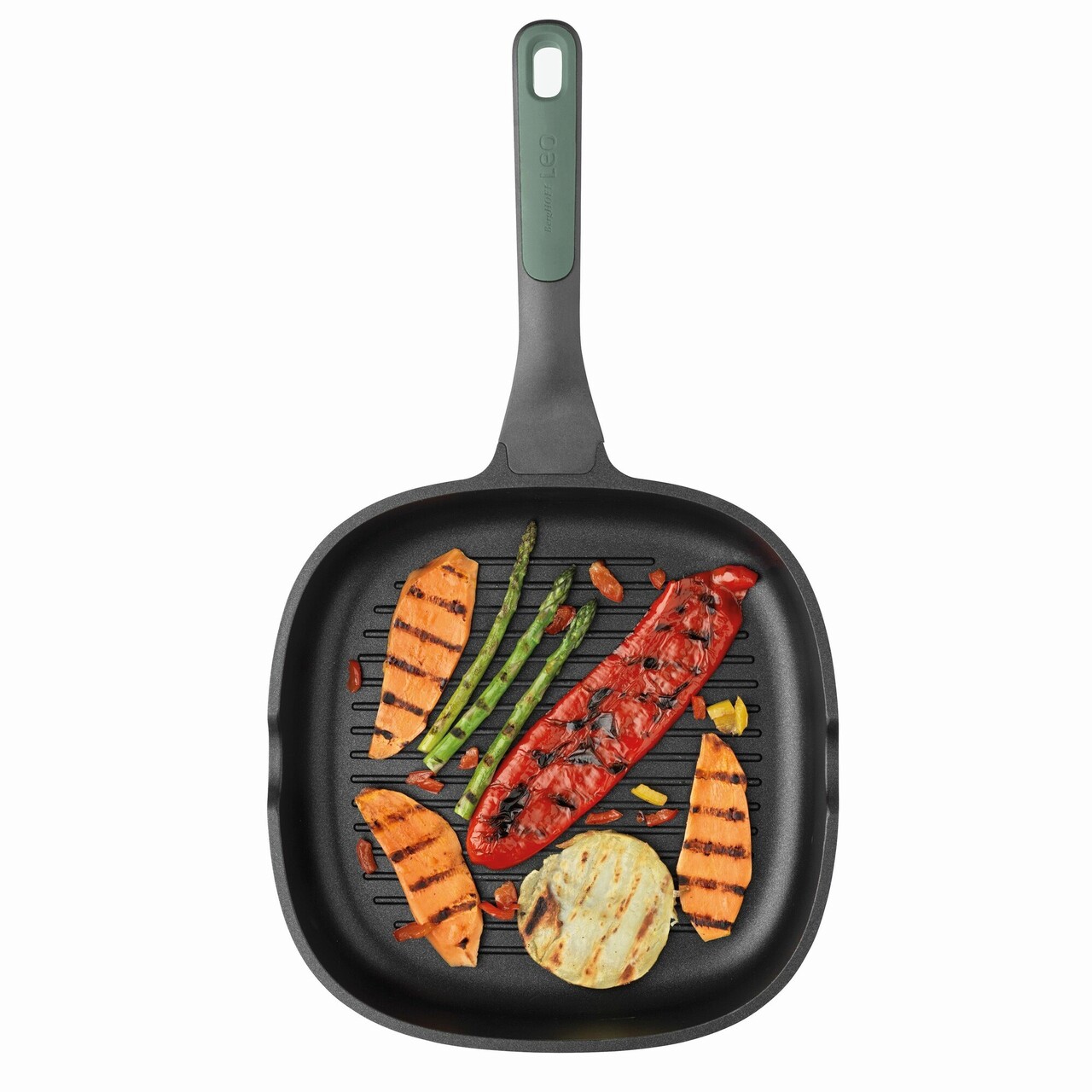 Tigaie grill BergHOFF, Leo Forest, 26 x 26 cm, aluminiu turnat, invelis antiaderent - imagine 5